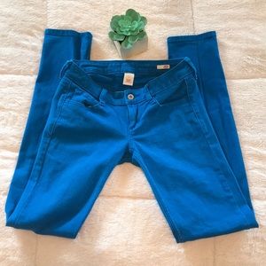 Royal blue skinny jeans - EUC